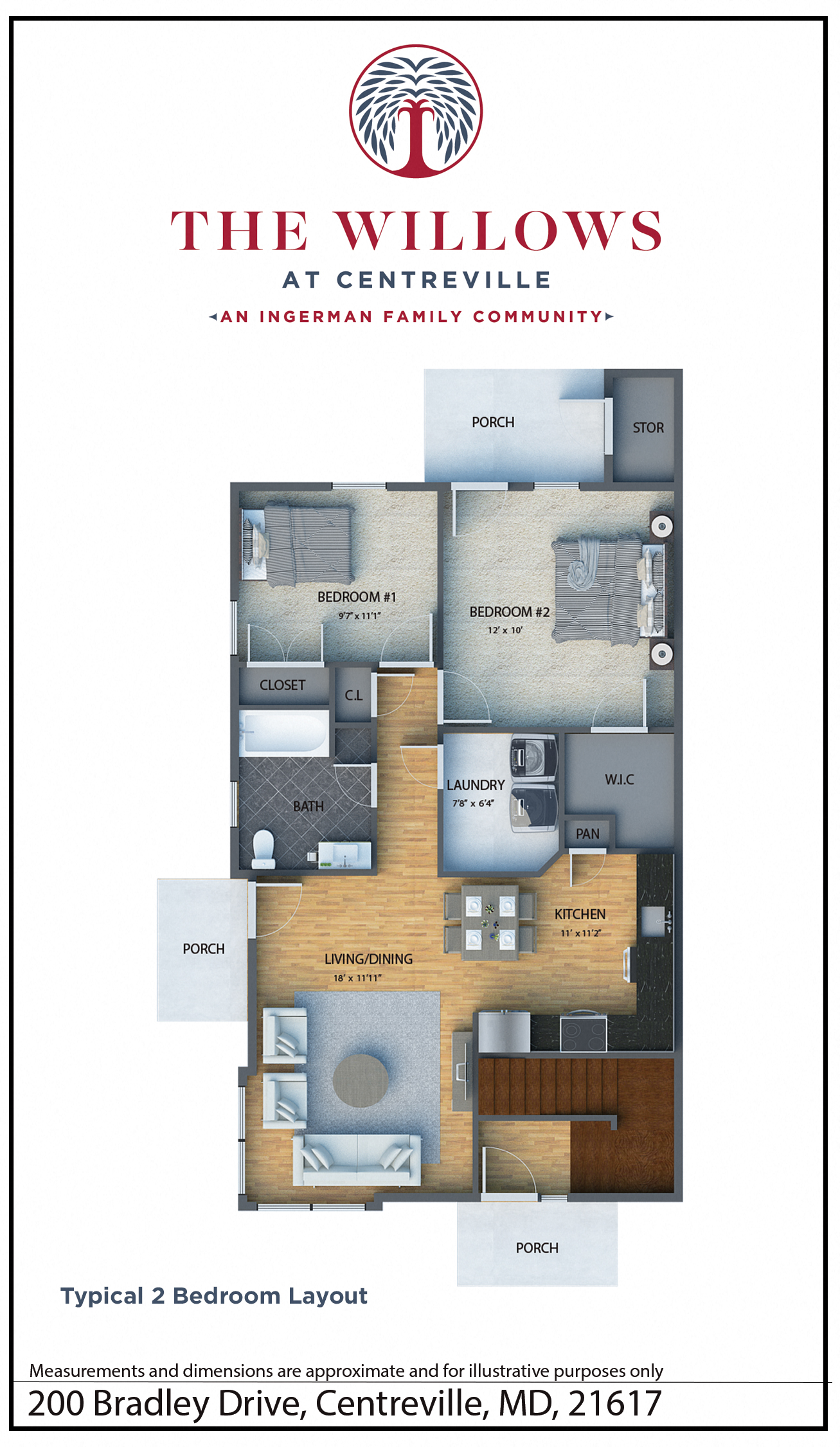 200 Bradley Drive 1-3 Beds Apartment, Affordable for Rent - Photo Gallery 10